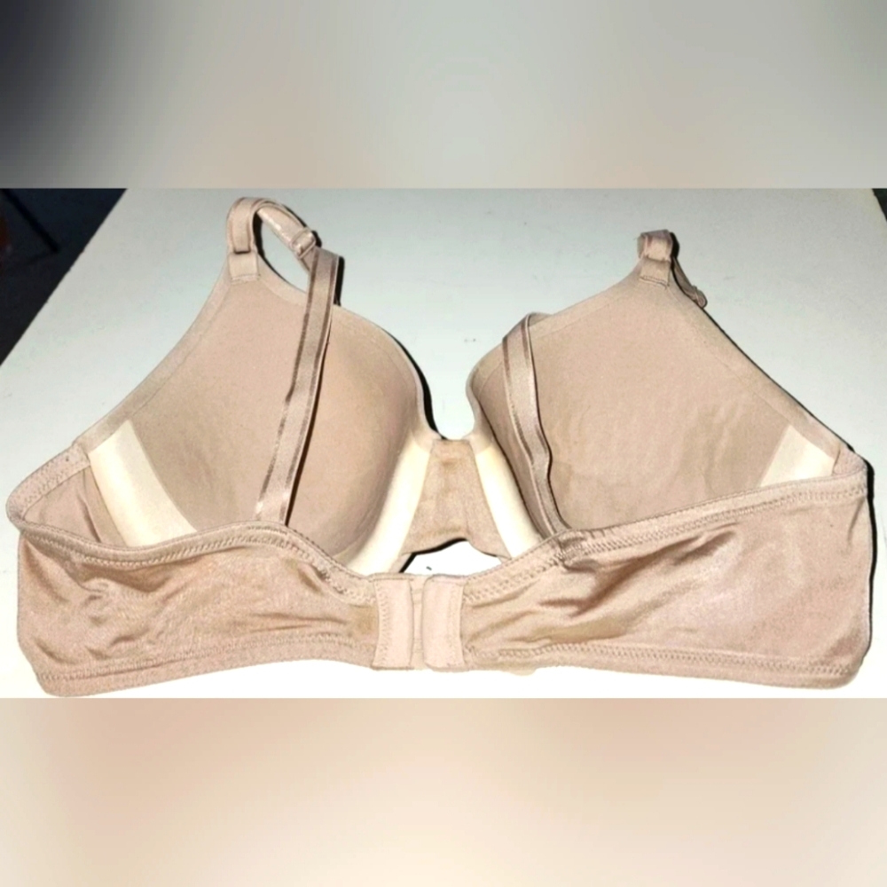 BOGO 50%OFF Warners Beige, Skin Tone, Push Up Bra, Adjustable Straps 34B - Picture 3 of 7